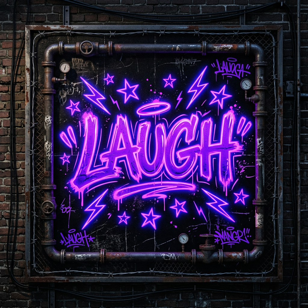 Laugh - Electric Purple