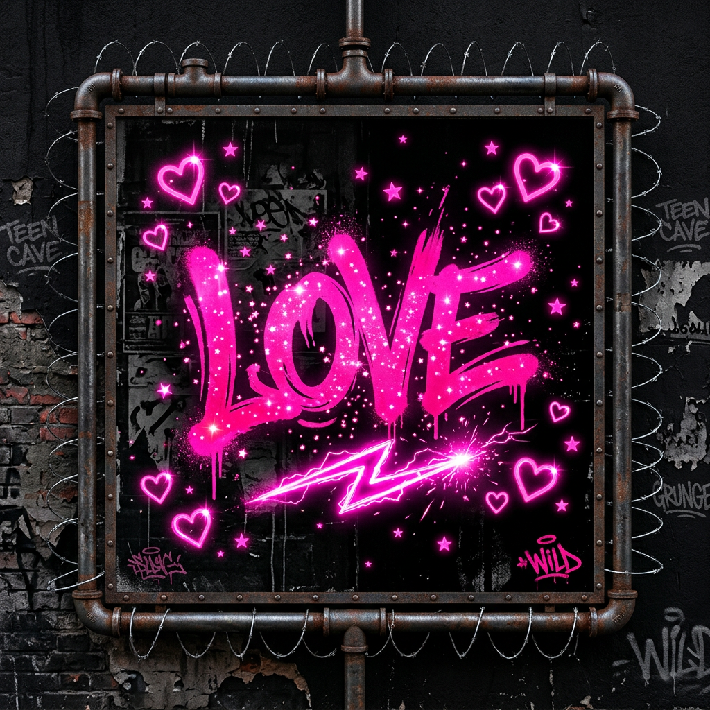 Love - Hot Pink